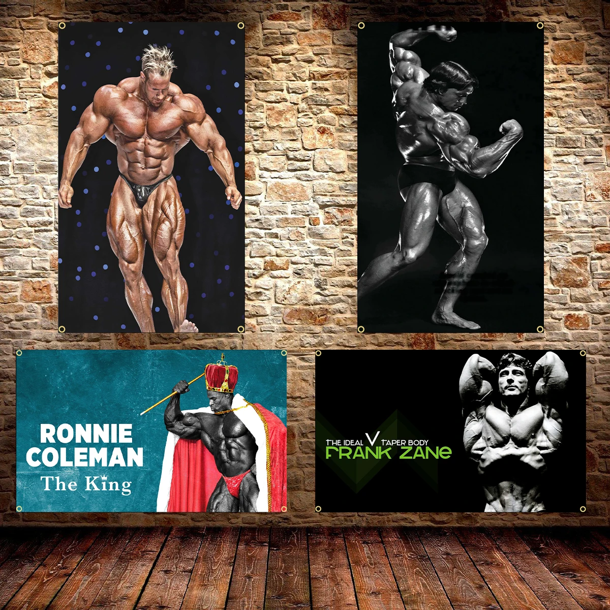 Sports Equipment Poster - 90X150CM vücut geliştirme spor bayrak boks