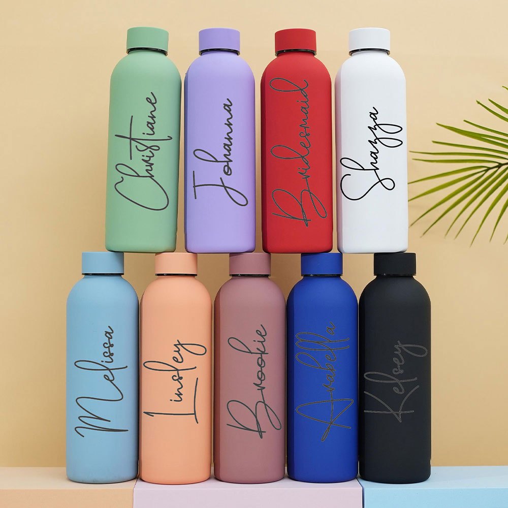 İsim Yazılı Mat Paslanmaz Çeli - Sports Water Bottle Insulated incelemesi ve fiyatı