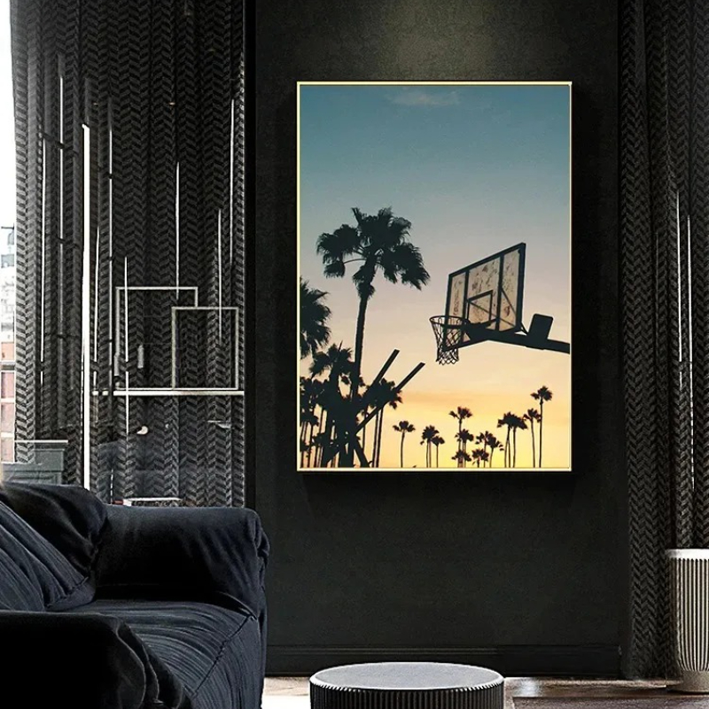 1 adet çerçevesiz kanvas tablo - Basketball Hoop incelemesi ve fiyatı