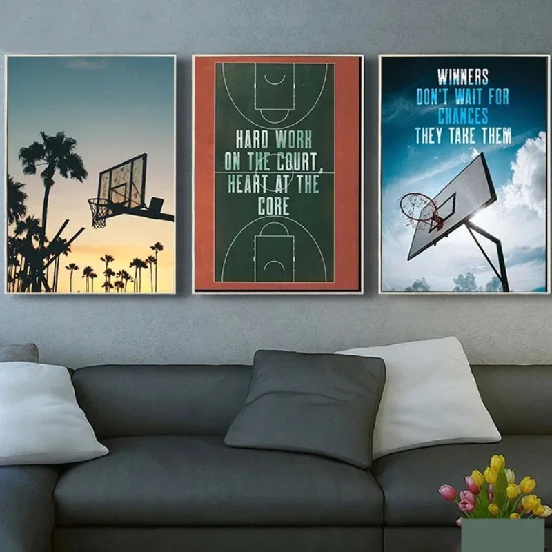 1 adet çerçevesiz kanvas tablo - Basketball Hoop incelemesi ve fiyatı
